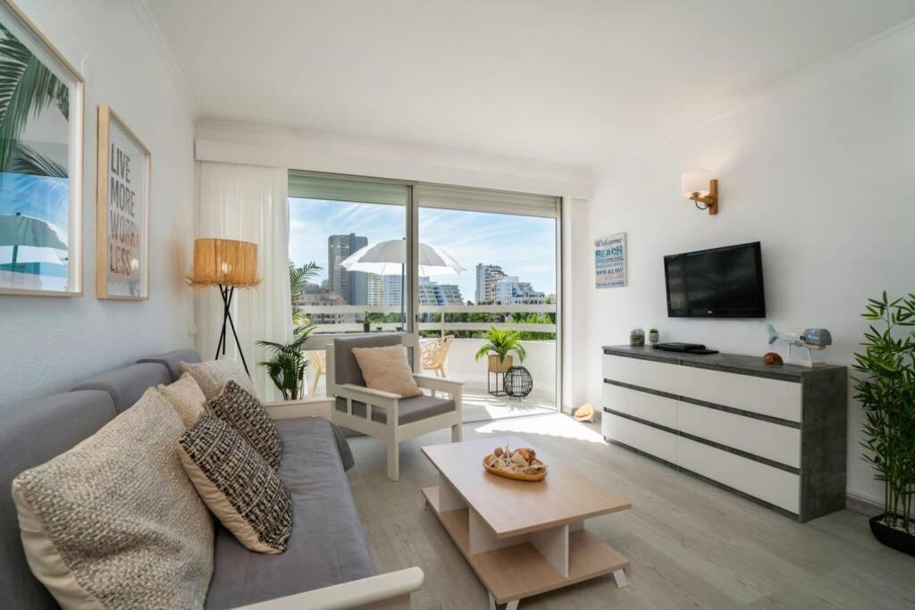 Front Beach Apartment Портиман Экстерьер фото